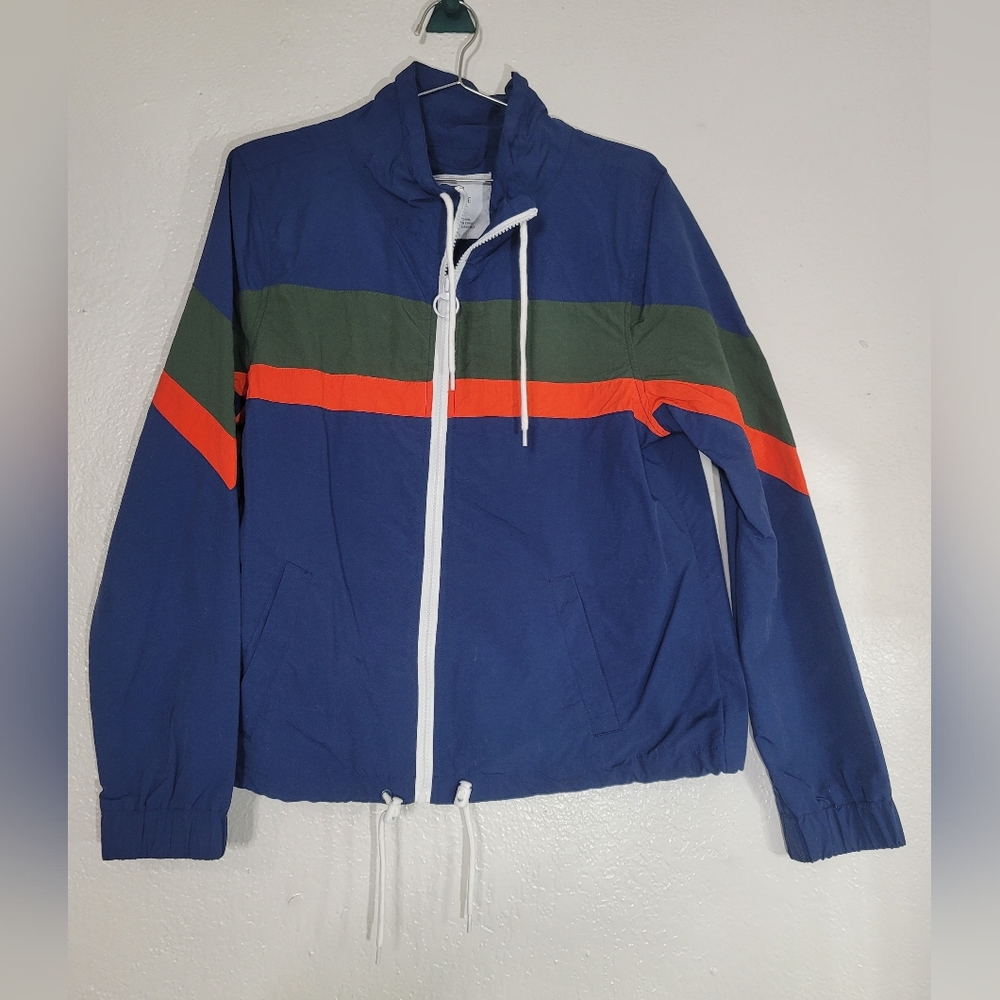 Retro Colored Zine Wind Breaker